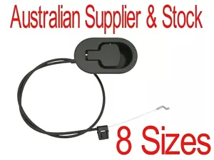 Quality Black Metal Recliner Chair Sofa Trigger Handle Lever & Release Cable Set - Foto 1 di 6