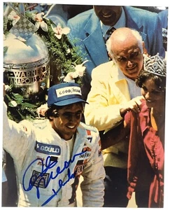 Rick Mears signed Foto Indy Car 500 Racing Autogramm 8x10 - Bild 1 von 6