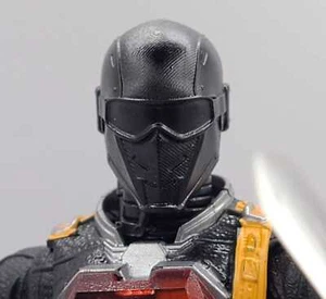 Snake eyes commando head classified compatible 1:12 scale - Picture 1 of 1