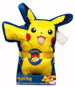 Juego de almohada y manta Spin Master Pokemon Pikachu pulgares arriba 13” personaje - Imagen 1 de 1