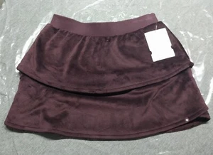 Athleta Girl Size XXL/16 Feelin Great Fleece Skirt Jupe in Color Purple/Eggplant - Picture 1 of 8