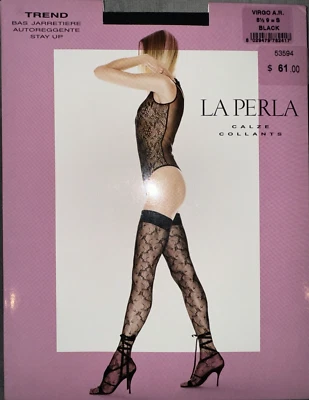 La Perla Tend Virgo AR Stay Up Color: Black Size: Small 53594 - Image 1 of 4