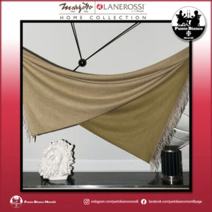 MARZOTTO LANEROSSI ULISSE Plaid in 100% lana vergine merinos extrafine - Picture 1 of 55