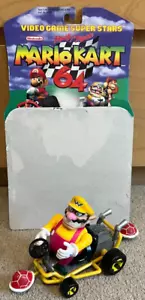 Figura Oficial Super Mario Pull Back Mario Toy Biz Mario Kart 64 1999 - Imagen 1 de 11