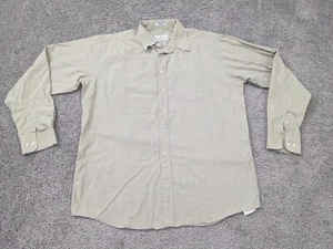 Pierre Balmain Dress Shirt Mens 16.5 36-37 Cotton Cream Made in Canada - Picture 1 of 12