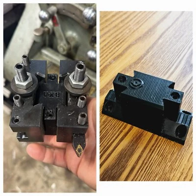 GWM New Storage Post Holder for AXA (#100) Series Lathe Quick Change Tool Holders