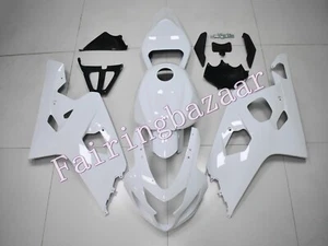 Fit for 2004 2005 GSXR600 GSX750 White ABS Injection Fairing Kit With Tank Cover - Foto 1 di 7