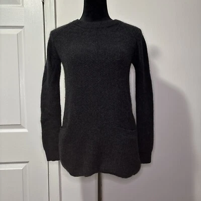 Suéter Kenar de 2 capas de cachemir - Gris - Talla mediana Foto 1 de 4