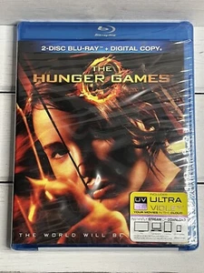 The Hunger Games 2-Disc Blu-ray 2012 Jennifer Lawrence Sealed Good Condition - Picture 1 of 11