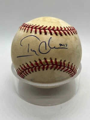 Autógrafo firmado por Tony Clark Tigers Mets Diamondbacks OMLB béisbol PSA ADN *15 Foto 1 de 3