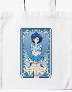 Sailor Merkury Tragetasche weiss neu SAILOR MOON COSMOS - Bild 1 von 3