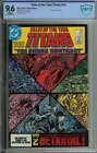 Tales Of The Teen Titans #43 Cbcs 9.6 White Pages // Dc Comics 1984
