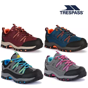 Bottes de marche enfant Trespass coupe basse imperméable respirante Gillon II - Photo 1/15