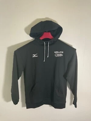 Sudadera con Capucha Mizuno Performance XS Negra Unisex Logo Pullover Manga Larga Foto 1 de 3