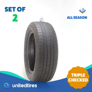 Set of (2) Used 235/60R18 Michelin Premier A/S Selfseal 103H - 6/32 - Picture 1 of 4