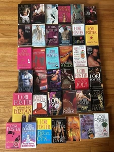 HUGE Lot (37) LORI FOSTER Romance, Thriller Paperback Books In Great Condition! - Picture 1 of 5