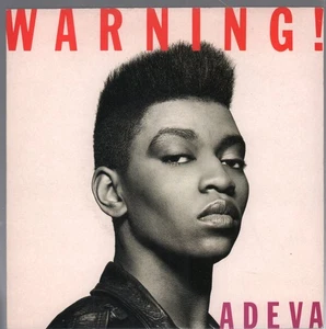 Adeva Warning 7" vinyl UK Cooltempo 1989 B/w respect pic sleeve COOL185 - Picture 1 of 2