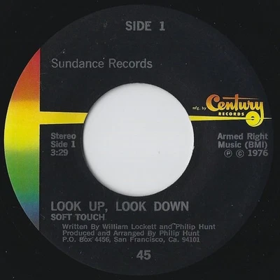 Soft Touch / Look Up, Look Down / Plenty Action 1976 Sundance Records SDR 43829 - Image 1 of 2