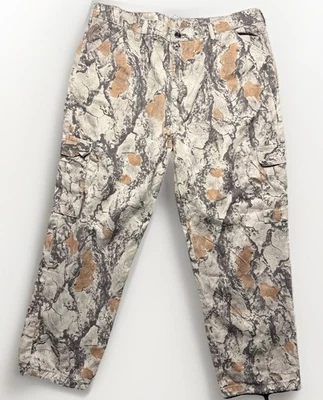 Винтажные охотничьи штаны Liberty Natural Gear камуфляжные грузовые ~42 Вт x 32 Л регулируемая талия - Изображение 1 из 4