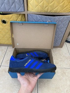 Adidas Originales Gazelle SPZL Azul Índigo Entrenadores Zapatos Nuevos en Caja Talla 10uk IF8424 - Imagen 1 de 19