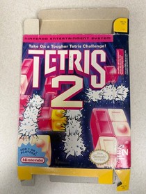 Nintendo NES, TETRIS 2, by NINTENDO, Box Only