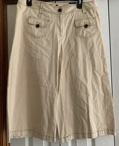Studio 1940 Vintage Size 12 Gauchos Tan Each Pants Leg Is 13” - Picture 1 of 8