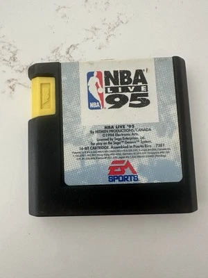 NBA Live 95 (Sega Genesis, 1994) Authentic Cartridge ONLY - Image 1 of 3