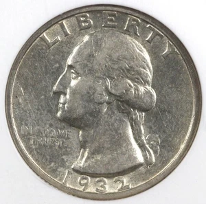 1932-D 25c Washington Quarter NGC AU 50 - Picture 1 of 5