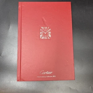 Cartier Watch Little Red Hardcover Jewelry Book Chinese Edition 70 pg 6" x 8.5" - Imagen 1 de 4