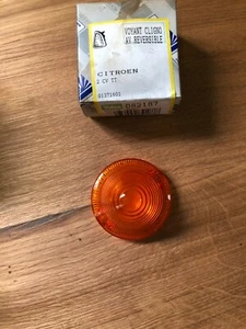 CABOCHON  VALEO 082187 01371601 ORANGE POUR 2CV TOUS TYPES  NEUF ORIGINE - Imagen 1 de 1