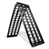 MOTORCYCLE MOTOCROSS MX BIKE ALUMINIUM VAN TRAILER LOADING RAMP TRI ...