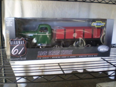 Highway 61  DCP 1946 Chevrolet Grain Truck 1/16 Scale Chevy MINT NEVER OPENED - Image 1 of 3