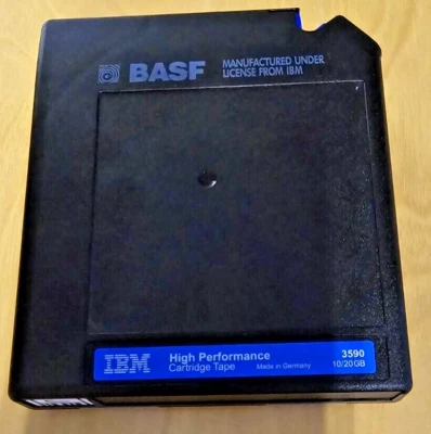 IBM 3590 Datenkassette 10/20GB Tape Cartridge "J" - BASF - Bild 1 von 4