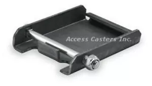 4 PCPQ Albion Schnellspanner Rollenpad, 4 Zoll x 4-1/2 Zoll Platte, vereinfacht Ersatz - Bild 1 von 2