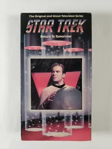 Star Trek The Original Series Episode 51 Return To Tomorrow Rental Tape VHS - Picture 1 of 9