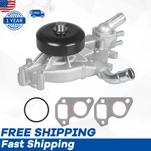 Engine Water Pump w/ Thermostat For Chevy/GMC Silverado Sierra 6.0L 5.3L 4.8L - Bild 1 von 12