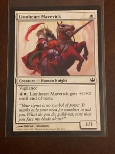 Magic the Gathering Knights vs Dragons Lionheart Maverick - Picture 1 of 2