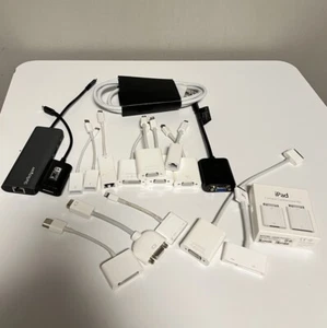 Lot Of Apple Adapter A1368 A1433 A1632 A1305 A1438 A1307 A1422 A1362 A1358 - Picture 1 of 20