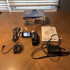 Panasonic SDR-H80 Handheld Camcorder with Battery Charger Cord Box Works!