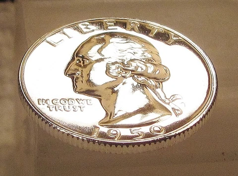 1950 Superb Gem   Proof Quarter 90% SILVER  Blazing Mirrored Surfaces #711 ~ 20 Cover