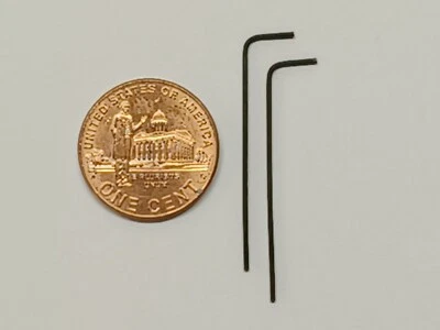 Allen Wrench .028" (.028, 0.028, 0.028) SAE Short Arm Hex Keys, 2ct Key Wrenches