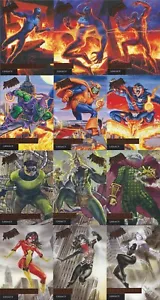2017 Fleer Ultra Spider-Man Legacy Insert You Pick the Card Finish Your Set - Picture 1 of 13