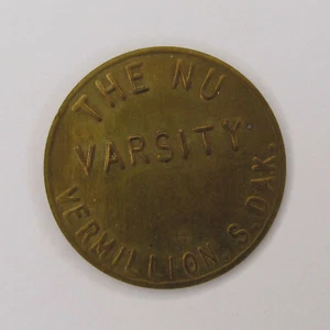 Vermillion, South Dakota, SD - The Nu Varsity, Good for One Tap Beer (#55) - Picture 1 of 2
