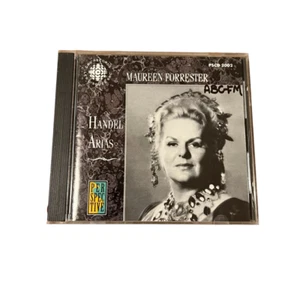 Maureen Forrester - Handel Arias Classical Baroque Audio CD Very Good - Picture 1 of 6