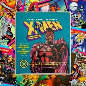 Uncanny X-Men serie 1 tarjetas sellado de fábrica 36 caja 1992 Impel Marvel - Imagen 1 de 4