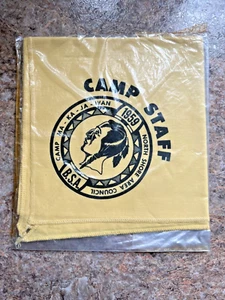 Vintage Boy Scout 1959 Camp Ma-Ka-Ja-Wan Neckerchief North Shore Area Council - Picture 1 of 1