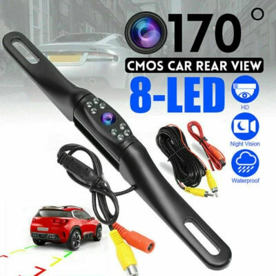 Parking Camera Wide 170° Waterproof Night Vision Car Rear View Reverse Backup US - Image 1 of 4