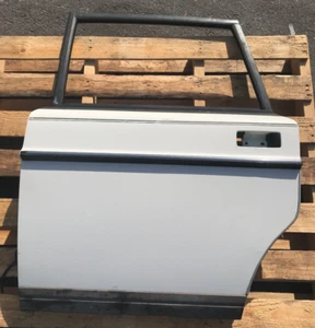 1987 - 93 Volvo 240 244 245 Rear Left Driver Door Polar White - Picture 1 of 20