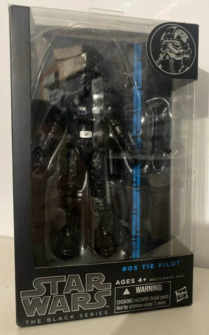 2014 Hasbro Star Wars The Black Series 6” Tie Pilot #05 US Seller Cover
