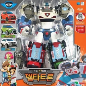 TOBOT DELTATRON X Z D Transforming Robot Figure Kia 3-Cars Delta Tron Young Toys - Picture 1 of 6